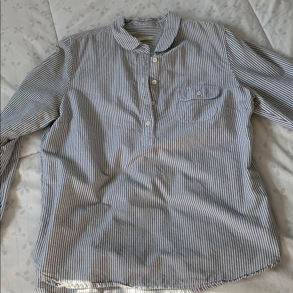 Jcrew pinstripe too. Size small.